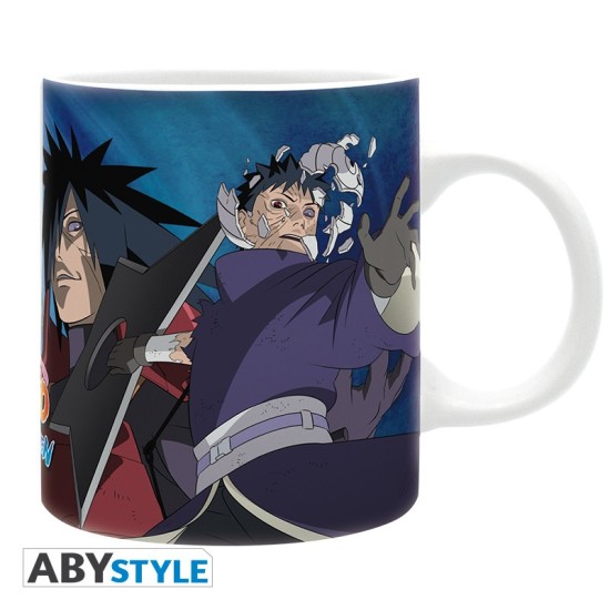 ABYstyle Naruto Shippuden Ceramic Mug 320ml - Naruto vs Madara - Krūze