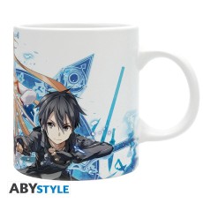 ABYstyle Sword Art Online Ceramic Mug 320ml - Asuna & Kirito Swords - Кружка