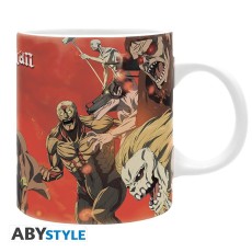 ABYstyle Attack on Titan Ceramic Mug 320ml - Battle Scene Season 4