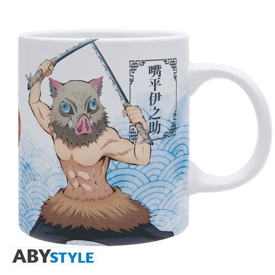 ABYstyle Demon Slayer Ceramic Mug 320ml - Zenitsu & Inosuke - Krūze