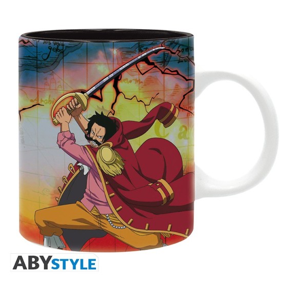 ABYstyle One Piece Ceramic Mug 320ml - Roger vs Whitebeard - Krūze