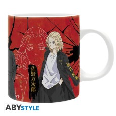 ABYstyle Tokyo Revengers Ceramic Mug 320ml - Draken / Takemichi / Mikey - Krūze