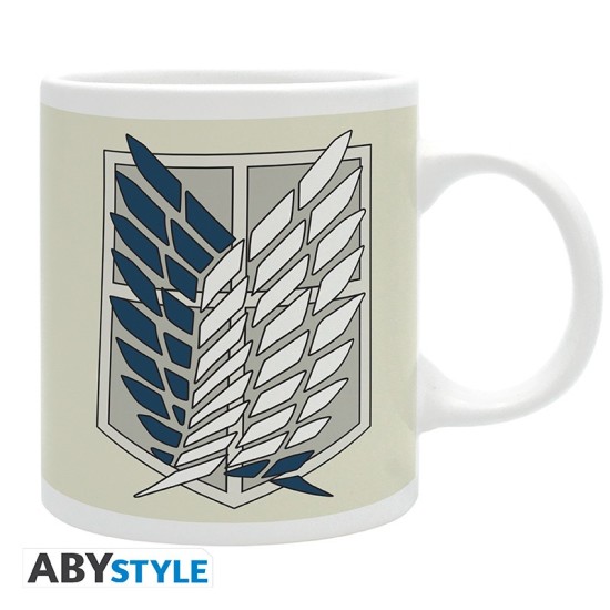 ABYstyle Attack on Titan Ceramic Mug 320ml - Badge - Krūze