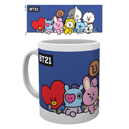 ABYstyle BT21 Ceramic Mug 320ml - Group - Krūze