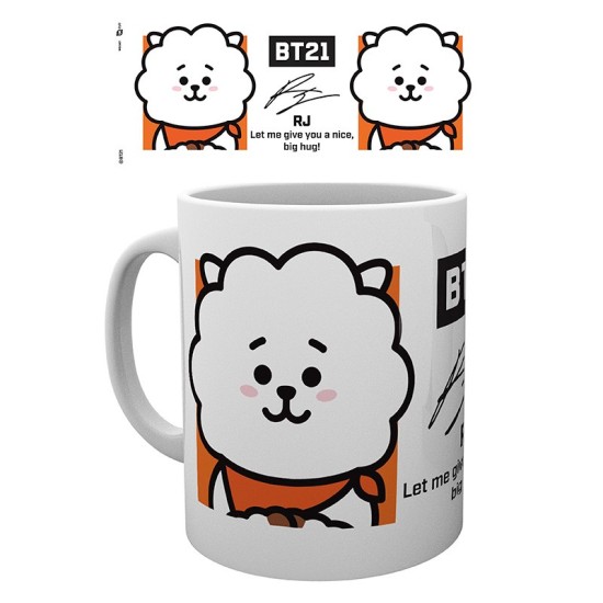 ABYstyle BT21 Ceramic Mug 320ml - RJ - Krūze