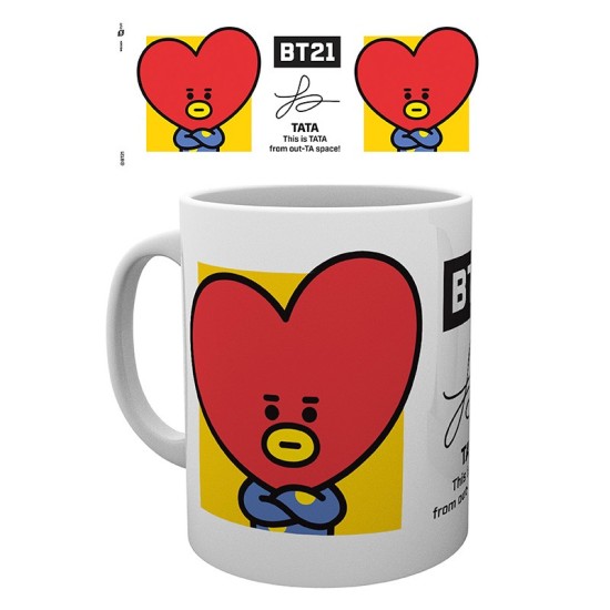 ABYstyle BT21 Ceramic Mug 320ml - Tata - Krūze