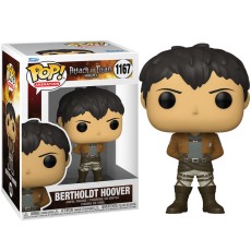 Funko POP! Attack on Titan Figure 9cm - Bertholdt Hoover (1167) - Vinila figūriņa