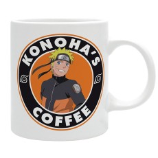 ABYstyle Naruto Shippuden Ceramic Mug 320ml - Konohas Coffee - Кружка