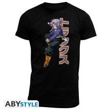 ABYstyle Dragon Ball Z Trunks T-shirt - XL размер / Чёрная - Мужская хлопковая майка / футболка