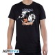 ABYstyle Naruto Shippuden Naruto & Sasuke T-shirt - XL izmērs / Melns - Vīriešu kokvilnas T-krekls