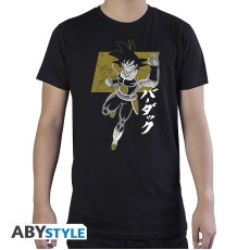 ABYstyle Dragon Ball Broly Bardock T-shirt - L izmērs / Melns - Vīriešu kokvilnas T-krekls