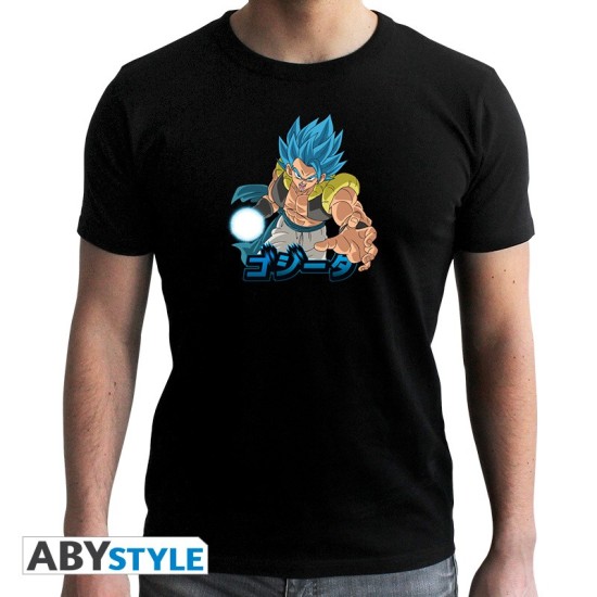 ABYstyle Dragon Ball Broly Gogeta T-shirt - S izmērs / Melns - Vīriešu kokvilnas T-krekls