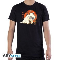 ABYstyle Avatar Appa T-shirt - M размер / Чёрная - Мужская хлопковая майка / футболка