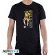 ABYstyle Ao Ashi "Ashito Aoi 33" T-shirt - L izmērs / Melns - Vīriešu kokvilnas T-krekls