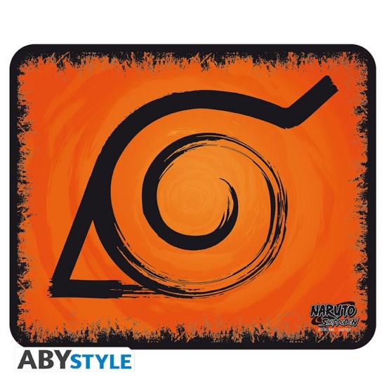 ABYstyle Naruto Shippuden Flexible Mousepad 23.5 x 19.5 cm - Konoha - Peles paliktnis