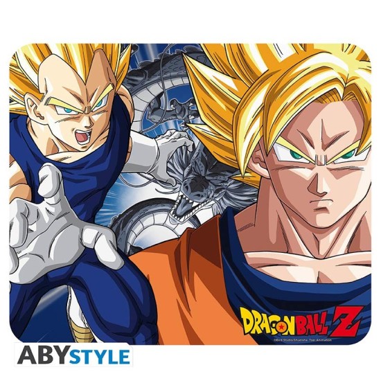 ABYstyle Dragon Ball Z Flexible Mousepad 23.5 x 19.5 cm - Goku & Vegeta - Peles paliktnis