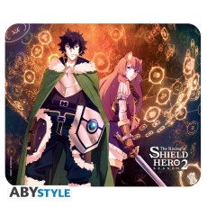 ABYstyle The Rising of the Shield Hero Flexible Mousepad 23.5 x 19.5 cm - Naofumi & Raphtalia - Peles paliktnis
