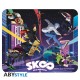 ABYstyle SK8 the Infinity Flexible Mousepad 23.5 x 19.5 cm - Group City Skating - Peles paliktnis