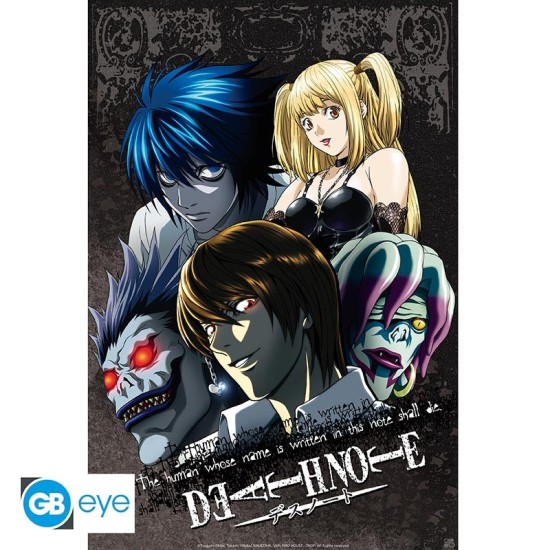 ABYstyle Death Note Poster Chibi 38 x 52 cm - Group - Plakāts