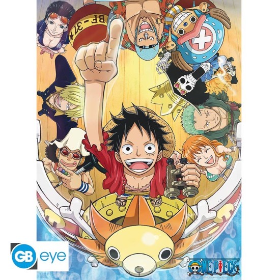 ABYstyle One Piece Poster Chibi 38 x 52 cm - New World - Plakāts