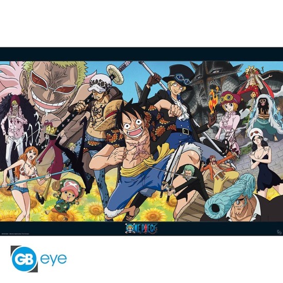 ABYstyle One Piece Poster Maxi 91.5 x 61 cm - Dressrosa - Plakāts