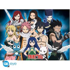 ABYstyle Fairy Tail Poster Chibi 38 x 52 cm - Group - Плакат