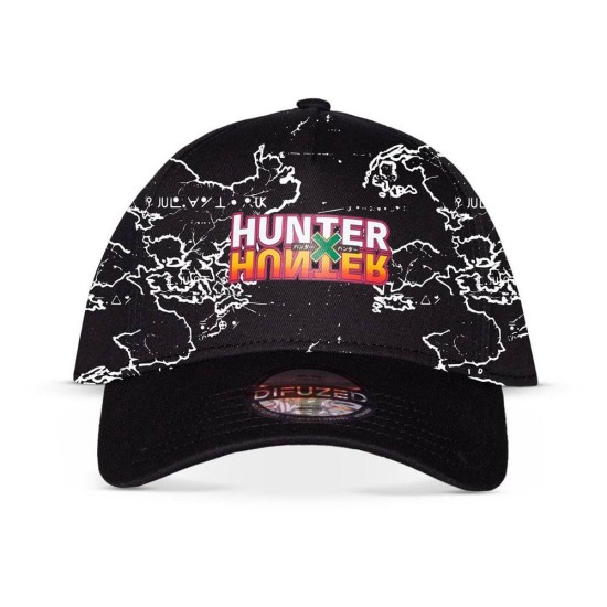 Difuzed Hunter x Hunter Hisoka Adjustable Cap - Logo AOP - Kokvilnas cepure ar nagu