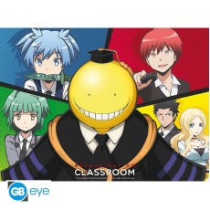 ABYstyle Assassination Classroom Poster Chibi 38 x 52 cm - Koro vs Pupils