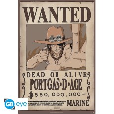 ABYstyle One Piece Poster Maxi 91.5 x 61 cm - Wanted Ace