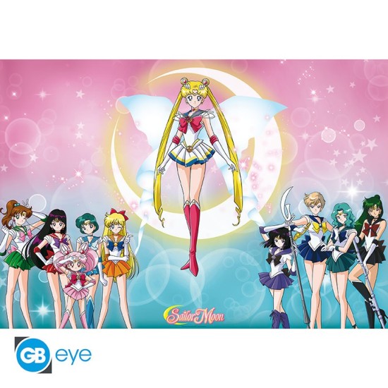 ABYstyle Sailor Moon Poster Maxi 91.5 x 61 cm - Sailor Warriors - Plakāts