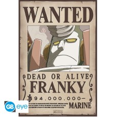 ABYstyle One Piece Poster Chibi 35 x 52 cm - Wanted Franky New Look