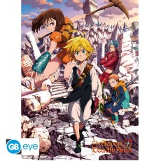 ABYstyle The Seven Deadly Sins Poster Chibi 38 x 52 cm - Sins