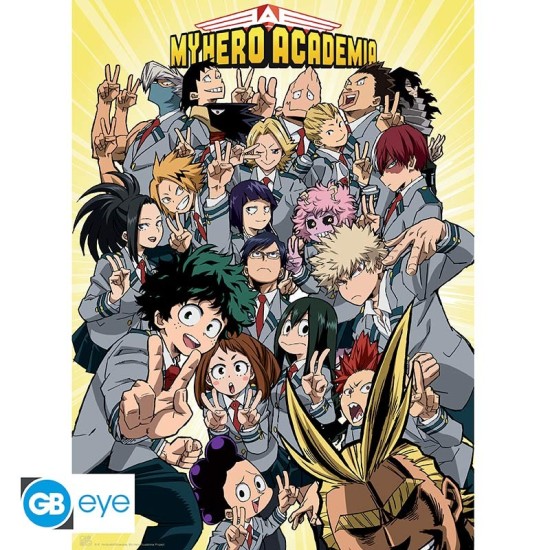 ABYstyle My Hero Academia Poster Chibi 38 x 52 cm - Class - Plakāts