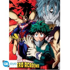 ABYstyle My Hero Academia Poster Chibi 38 x 52 cm - Deku vs Tomura