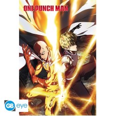 ABYstyle One-Punch Man Poster Maxi 91.5 x 61 cm - Saitama & Genos