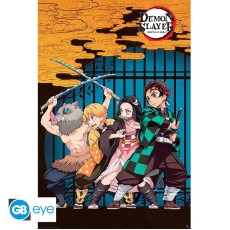 ABYstyle Demon Slayer Poster Maxi 91.5 x 61 cm - Group