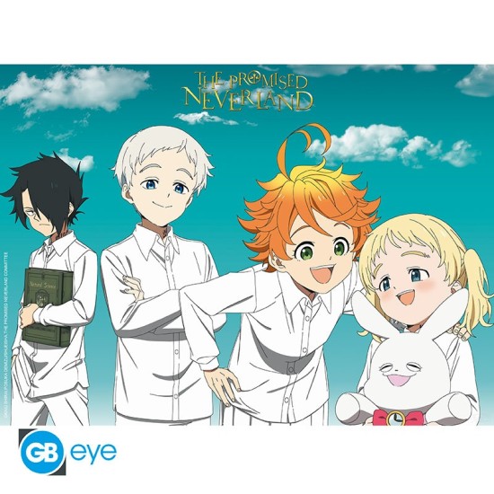 ABYstyle The Promised Neverland Poster Chibi 38 x 52 cm - Orphans - Plakāts