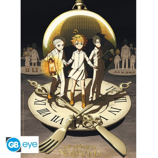 ABYstyle The Promised Neverland Poster Chibi 38 x 52 cm - Group - Plakāts