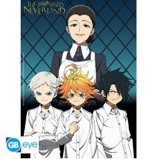 ABYstyle The Promised Neverland Poster Chibi 38 x 52 cm - Mom & Orphans