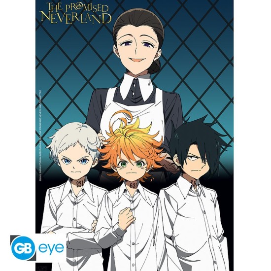 ABYstyle The Promised Neverland Poster Chibi 38 x 52 cm - Mom & Orphans - Plakāts