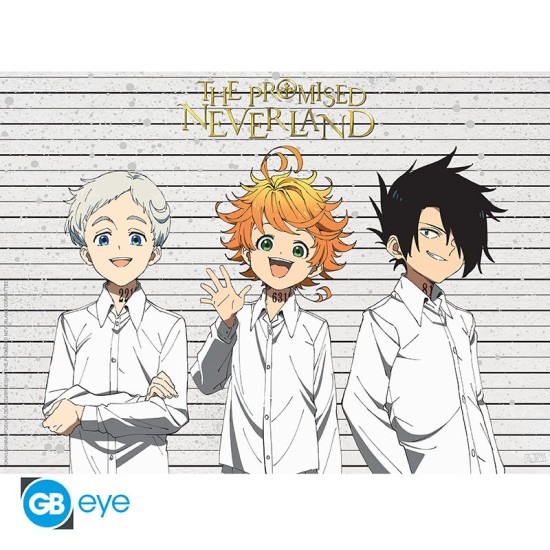 ABYstyle The Promised Neverland Poster Chibi 38 x 52 cm - Mug Shots - Plakāts