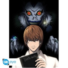ABYstyle Death Note Poster Chibi 38 x 52 cm - Light & Ryuk