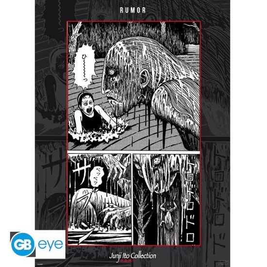 ABYstyle Junji Ito Collection Poster Chibi 38 x 52 cm - Fuchi - Plakāts