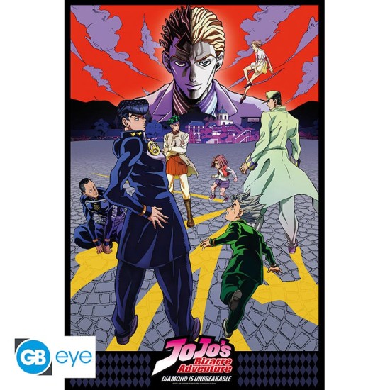 ABYstyle Jojo's Bizzare Adventure Poster Maxi 91.5 x 61 cm - Diamond Unbreak - Plakāts