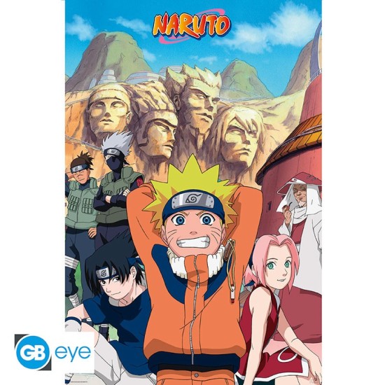 ABYstyle Naruto Poster Maxi 91.5 x 61 cm - Group - Plakāts