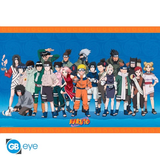 ABYstyle Naruto Poster Maxi 91.5 x 61 cm - Konoha Ninjas - Plakāts