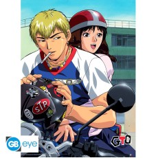 ABYstyle GTO Great Teacher Onizuka Poster Chibi 38 x 52 cm - Onizuka Bike