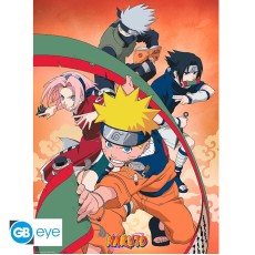 ABYstyle Naruto Poster Chibi 38 x 52 cm - Team 7 - Plakāts