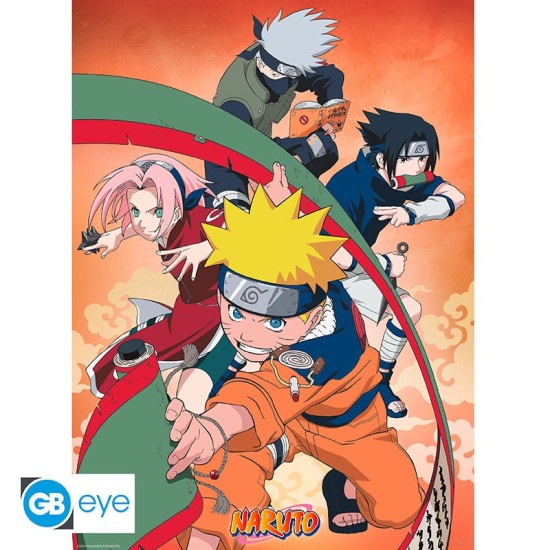 ABYstyle Naruto Poster Chibi 38 x 52 cm - Team 7 - Plakāts