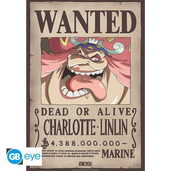 ABYstyle One Piece Poster Chibi 35 x 52 cm - Wanted Big Mom - Plakāts